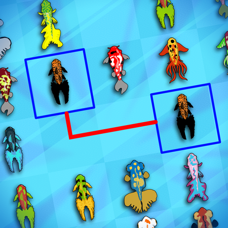 Connect Two: Link the Fish Game