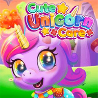 Cute Unicorn Care Game