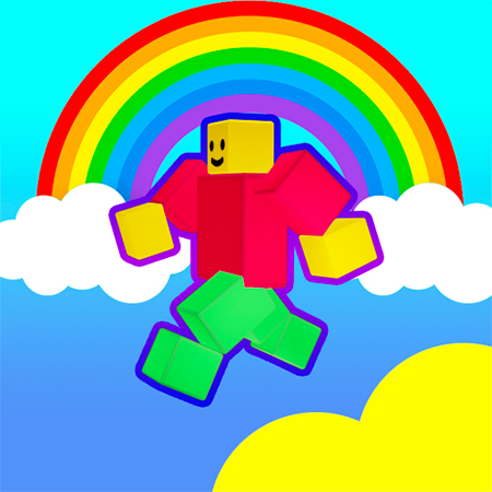 Rainbow Obby Game