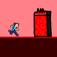 Steveman Lava World Game